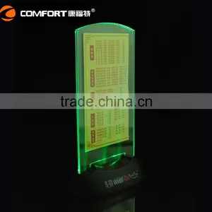 Illuminated Menu Holder Light up Table Tent thumbnail-3