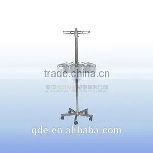 Wholesale Metal Chrome Movable Scarf Display Rack thumbnail-1
