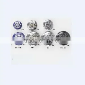 High Quality ABS Plating Gunmetal Button for Women's Coats 28L 40L thumbnail-1