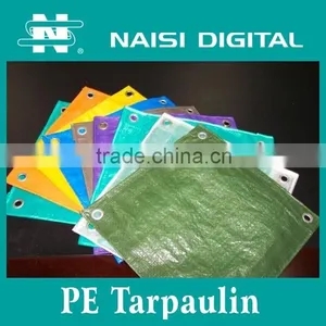100mic China PE Tarpaulin Roll Factory thumbnail-5