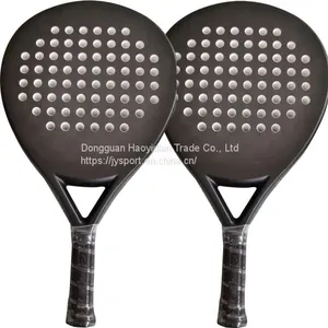 Padel Tennis Racket Carbon Fiberglass Fiber JYP11 UD 3K 12K 18K Soft EVA Core Custom Logo thumbnail-2