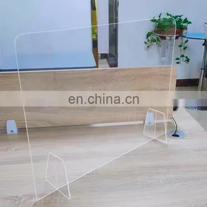 Wholesale Price Acrylic Sheet 3Mm 2X1.5 Foot 60X45Cm Acrylic Droplet Isolation Board High Transparency For Decorative thumbnail-1