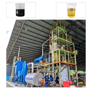 Solid Catalyst 500KG-15T Pyrolysis Oil to Diesel Refining Distillation Machine for Sale thumbnail-4