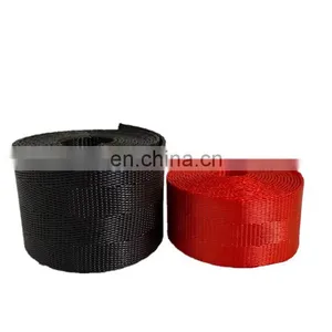 25mm 38mm Logo Custom High Strength Flame-retardant Polyester Safety Webbing for Kids Children Car Seat Belt thumbnail-4
