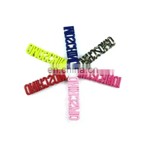 2021 Customization High Quality Different Colors Metal Alphabet DIY Letters Handbag Metal Logo Letters thumbnail-5