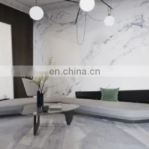 1200x2400mm Large Format Wholesale Marble Slab White Ceramic Para Pisos Porcelain Tiles Price thumbnail-3