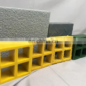 Cheap Price 38*38mm Glass Fiber Reinforced Grating FRP Fiberglass Grating thumbnail-5