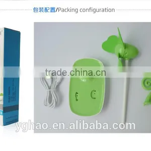 2016 Mini Fan Battery Mini Plastic Fan Blade thumbnail-3