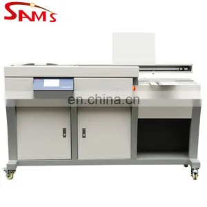New Design All-Aluminum Plywood Durable Hot Melt Glue Book Binder Binding Machine Automatic thumbnail-1