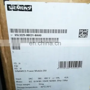 Cheap Siemens 6SL3225-0BE31-8AA0 SINAMICS G120 Power Module thumbnail-2