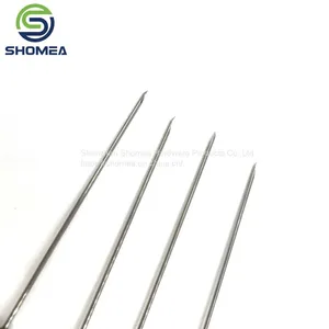 Shomea Customized Small Diameter 304/316 Small Stainless Steel Curling Needle With Huber thumbnail-4