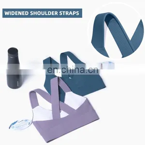 Lightweight Custom Logo Sport Active Wear Yoga Sets High Waist Two Piece Yoga Sport Suit thumbnail-2