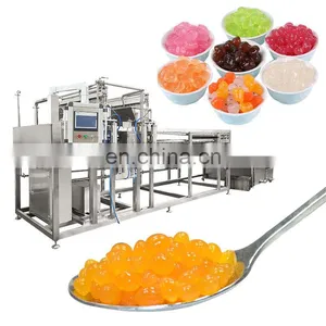 Factory Full Automatic Tapioca Pearl Balls Bursting Jelly Boba Depositing Making Machine Bubble Tea Popping Boba Production Line thumbnail-2