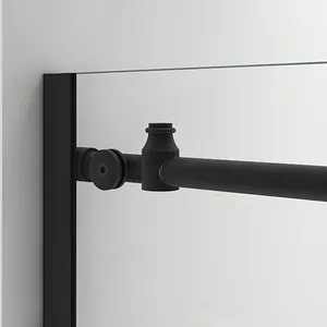 Modern Bathroom Simple Shower Glass Cabin Bath Portable Steam Handle Glass Door Pull Hand Sliding Shower Rooms thumbnail-3