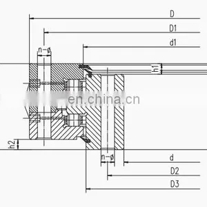 Luoyang Top Quality Crane Slewing Ring Bearing Three Row Cylindrical Roller Slewing Bearing Suppliers for Offshore thumbnail-3
