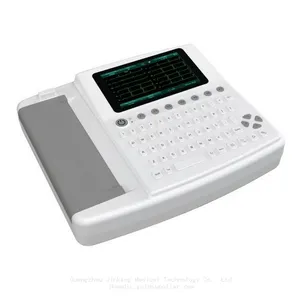 12 Channels ECG Machine, 3 Channel Electrocardiograph, 6 Channel ECG thumbnail-1