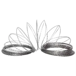 Razor Wire Stainless Steel Barbed Wire Protective Fence Barbed Wire thumbnail-1