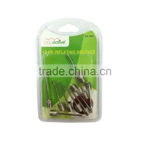 Ports Soccer Balls Football Inflating Metal Air Pump Needle thumbnail-1