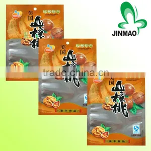 Header Hole Foil Cashw Nut Bags With Clear Window thumbnail-1