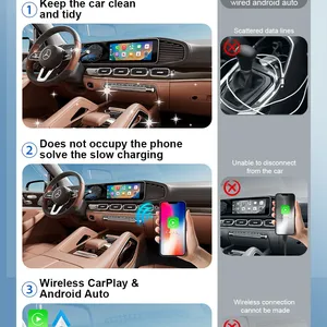 IHeylinkit Wired CarPlay Android Auto to Wireless 2 in 1 Adapter thumbnail-4