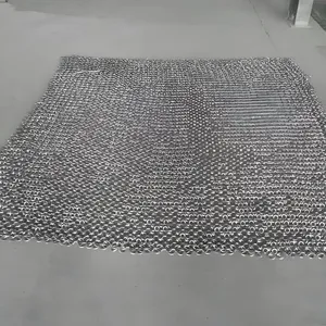 20x15 Stainless Steel Chainmail Scrubber/stainless Steel Ring Mesh/chain Mail Customized thumbnail-4