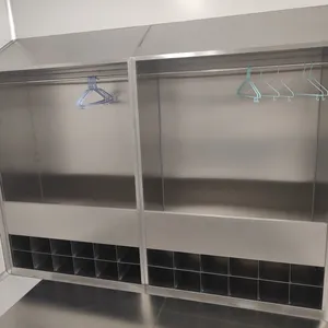 Laboratory Stainless Steel Wardrobe and Shoe Cabinet thumbnail-1