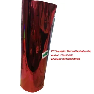 Red Color/black Color/purple Color BOPP/PET Metalized Film for Many Applications thumbnail-3