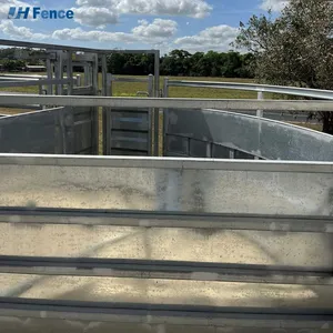 Welded Easily Assembled Horse Farm and Cattle Fencing Durable PVC Coated Panels Livestock Fence thumbnail-4