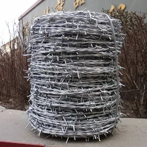 High Quality Hot Dip Galvanized Barbed Wire Roll Mesh Fence Manufacturer Factory Wholesale Good Price for Border Anti Climb thumbnail-3