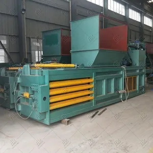 Cardboard Box Baler Machine Corrugated Balencer for Plastic Waste Cardboard Recycling thumbnail-5