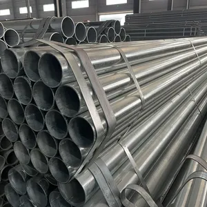 Custom Q235B Scaffold With 6 Meters of Steel Pipe Color Coated Pre-Galvanized Stainless Steel Seamless Welded Round Pipe thumbnail-4
