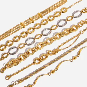Titanium Nitride Barrier Protected Stainless Steel Bracelet for Long Wear thumbnail-5