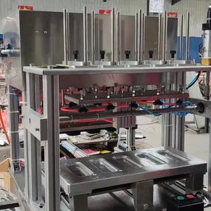 Automatic Film Packaging and Sealing Machine for Cheese Durian Aluminum Foil Boxes thumbnail-1