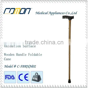 2015 New Foldable Aluminum Walking Cane Walking Stick Crutch for Elderly Disabled People thumbnail-2