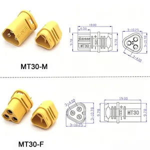 High-Temperature Silicone MT30 Battery Cable With Open Ends thumbnail-2