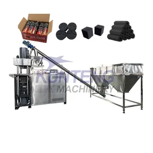 Briquette Press Machine Bbq Honeycomb Coal and Charcoal Extruder Machine Compact Charcoal Making Machine EPC thumbnail-1