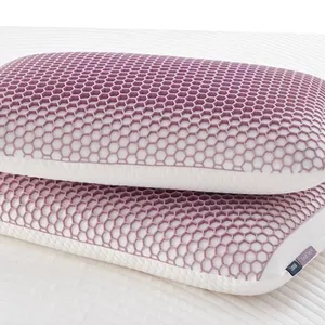 Grid Gel Memory Foam Pillow thumbnail-4