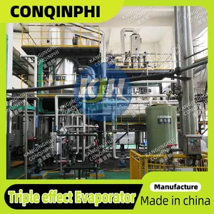 Industrial High-Salinity Wastewater Treatment System, 316L Stainless Steel MVR Evaporator, PLC Automatic Control thumbnail-3