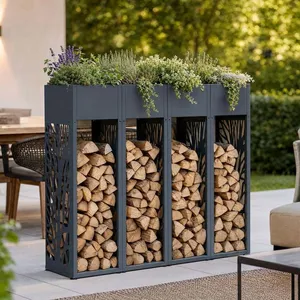 Garden Storage/plant Firewood Rack/Plant Stand thumbnail-5