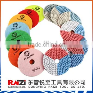 3-color Wet Polishing Pad/Granite thumbnail-1