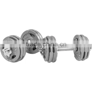 30Kg Tri Grip Dumbbell Set With Star Collars thumbnail-1