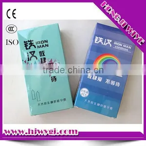 Rainbow Free Color Sexy Male Silicone Condom thumbnail-1