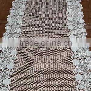 Embroidery Lace Fabric Milk Silk Water Soluble Full Lace for Garment Accessory thumbnail-6