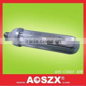 AOSZX Patented Product 20W To 50W Available 3000lm Replace CFL Garden CFL E27 E40 SMD 3014 12V/24V Led Corn 30w thumbnail-1