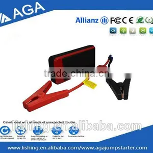 Shenzhen OEM 12000mAh Red Black 12V Mini Emergency Car Jump Charger Starter Booster With SOS Led Flash Light thumbnail-6