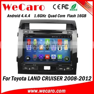 Wecaro WC-TL9006 9" Android 4.4.4 Car Dvd Player Touch Screen Touch Screen Dvd for Toyota Land Cruiser WIFI 3G 2008-2012 thumbnail-1