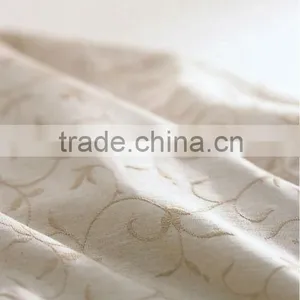White Cotton Satin Jacquard Hotel Pillow Case thumbnail-1