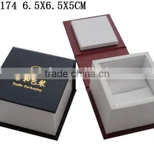 Unique Special Jewelry Paper Ring Box With Velvet Lining P1174 thumbnail-1