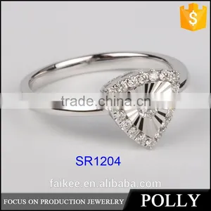 Fashion Jewelry AAA Zircon Diamond Ring thumbnail-3