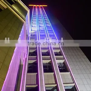 Ultra Narrow Aluminum Track Led Bar Lights for Outdoor Building Facade Lighting Decoration thumbnail-1